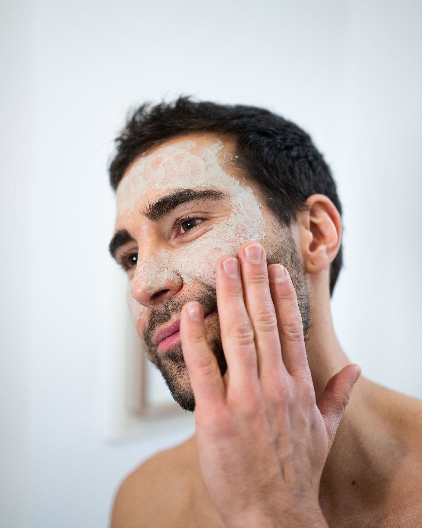 Masque visage homme à l'argile : Masque Purifiant & naturel